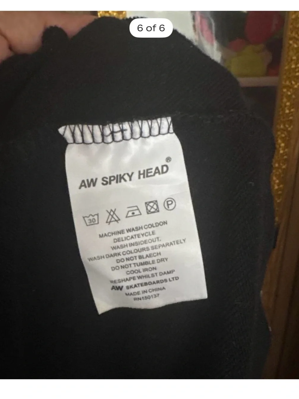 Black 'Spiky head Graphic Hoodie - Men's Sweater
